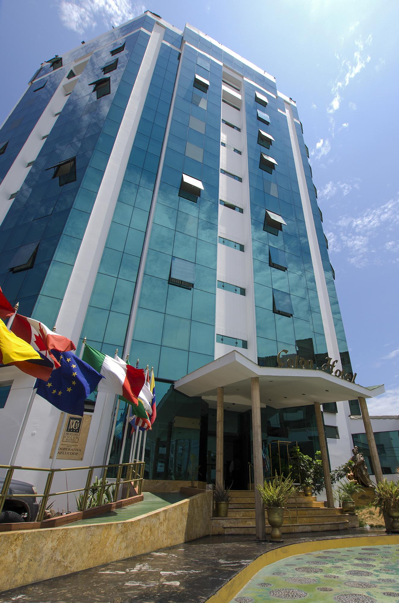 Miraflores Colon Hotel Lima Bagian luar foto